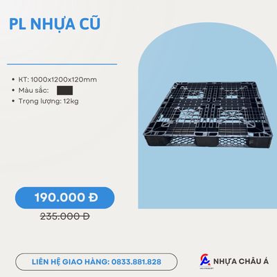Pallet nhựa KT: 1mx1m2x12. Mua bán Đồ chuyên dụng, Giống nuôi trồng tại Quận Liên Chiểu Đà Nẵng được đăng bởi chuyên sỉ lẻ pallet