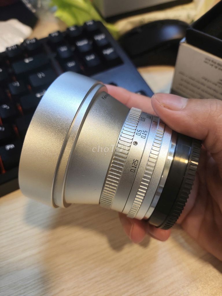 Ống kính TTArtisan 7.5mm F/2.0 MF Sony E Bạc. Mua bán Máy ảnh, Máy quay tại Quận 1 Tp Hồ Chí Minh được đăng bởi Nhật Hải hình 1