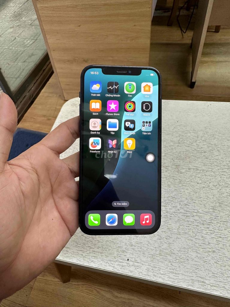 Apple iPhone 12 64GB Đen. Mua bán Điện thoại tại Quận Liên Chiểu Đà Nẵng được đăng bởi GT shop hình 1