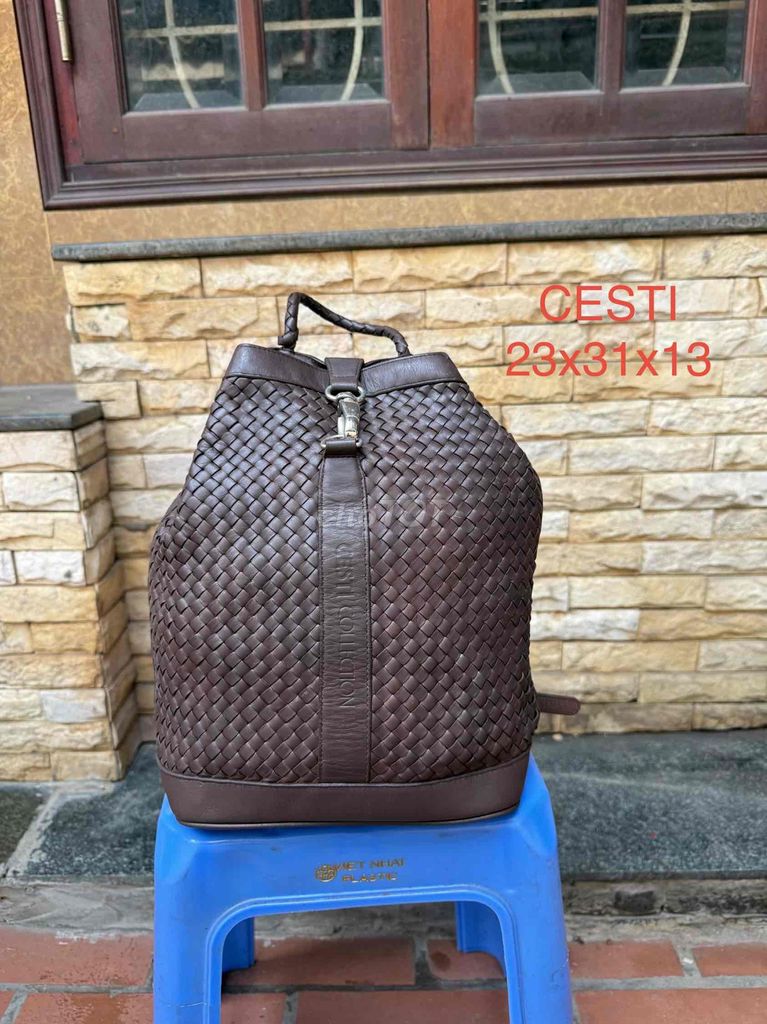 Balo da đan siêu chất hiệu CESTI. Mua bán Túi xách tại Huyện Thanh Trì Hà Nội được đăng bởi Shop Đồ Si hình 1