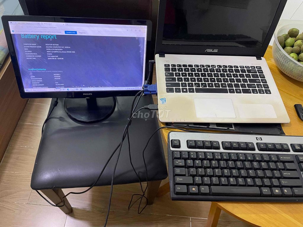 Asus X452L i3 gen 4 6GB/128GB Trắng Like New. Mua bán Laptop tại Quận 7 Tp Hồ Chí Minh được đăng bởi TiếnN 9X hình 1