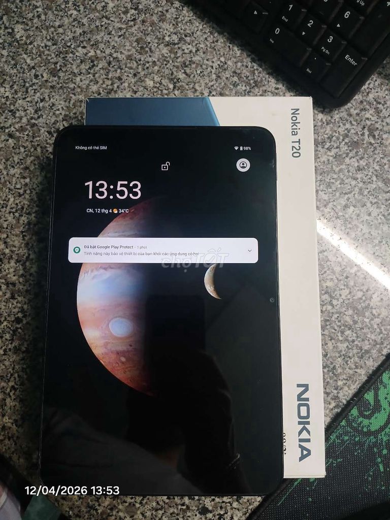 Nokia T20 10.4 inch 4G. Mua bán Máy tính bảng tại Thành phố Huế Thừa Thiên Huế được đăng bởi Tiệm Da Kiệt 52 Bà Triệu hình 1