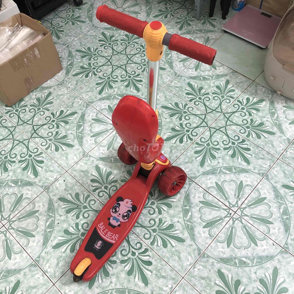Xe scooter Bale Bear đỏ. Mua bán Mẹ và bé tại Quận 11 Tp Hồ Chí Minh được đăng bởi Dương hình 1
