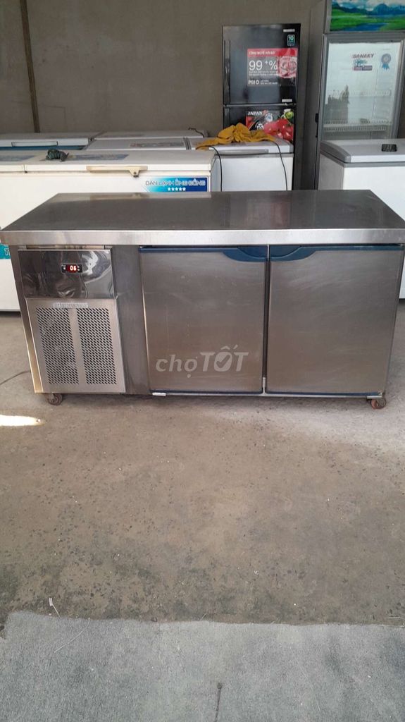 thanh lý bàn mát Berjaya 1.5m quạt gió k bám tuyết. Mua bán Tủ lạnh tại Quận Tân Phú Tp Hồ Chí Minh được đăng bởi Điện lạnh thanh lý hình 1