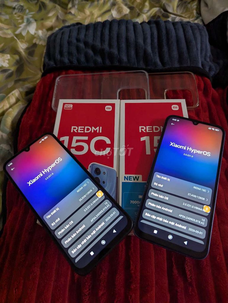 Xiaomi Redmi 15C 6GB/128GB Xanh đen Like New. Mua bán Điện thoại tại Quận Hai Bà Trưng Hà Nội được đăng bởi Cổ kính  hình 1