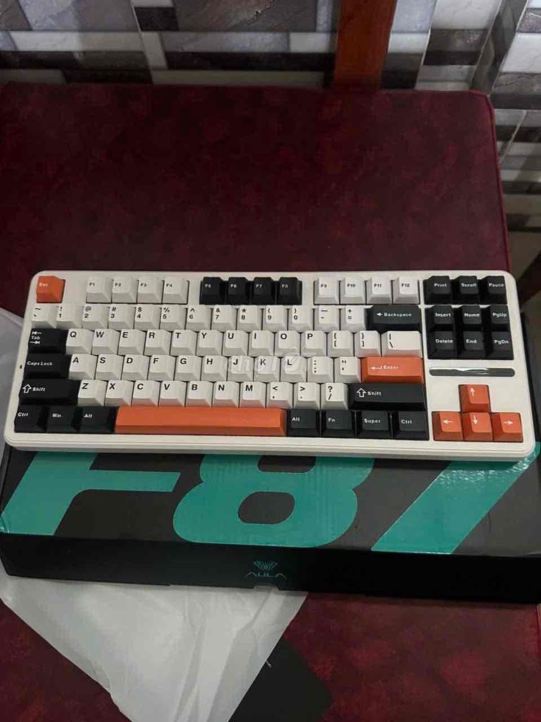 Aula F87 Pro cam - Pin 4000. Mua bán Phụ kiện (Màn hình, Chuột...) tại Thành phố Qui Nhơn Bình Định được đăng bởi ĐẶNG KHÁNH hình 1