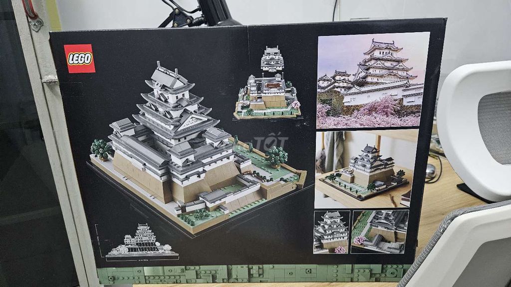 Lego Thành Himeji Nhật Bản mới, tặng kèm hộp mica
