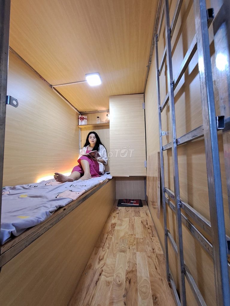 🎉[Bình Thạnh] #SLEEPBOX/ #KTX MỚI SET UP, ĐẦY ĐỦ TIỆN NGHI 🎉