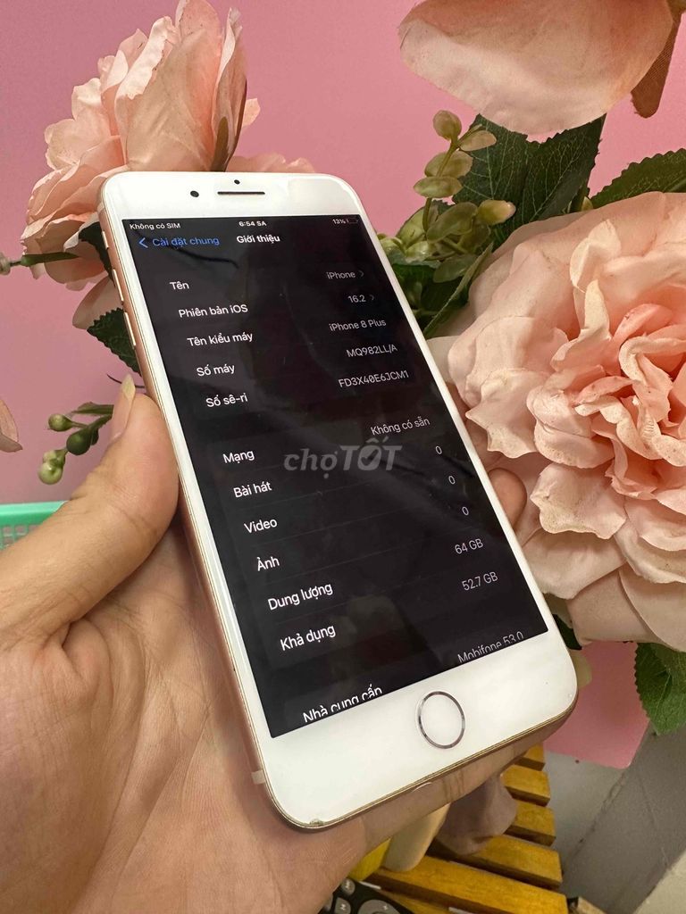 iPhone 8 Plus 64GB Vàng hồng. Mua bán Điện thoại tại Thành phố Tân An Long An được đăng bởi mua xin alo no SMS hình 1