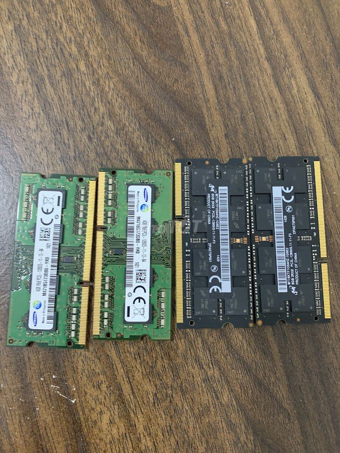 dư 4 cây ram ddr3l bus 1600 cho lap top