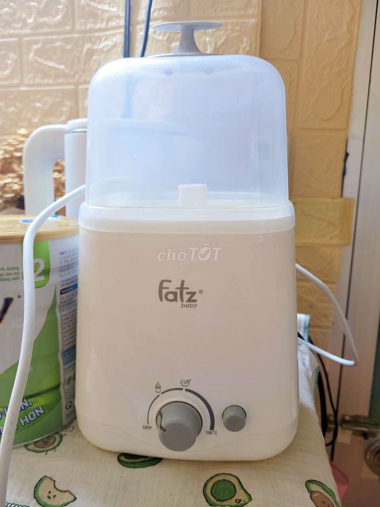 Máy hâm sữa Fatz 2 bình cổ rộng 98%