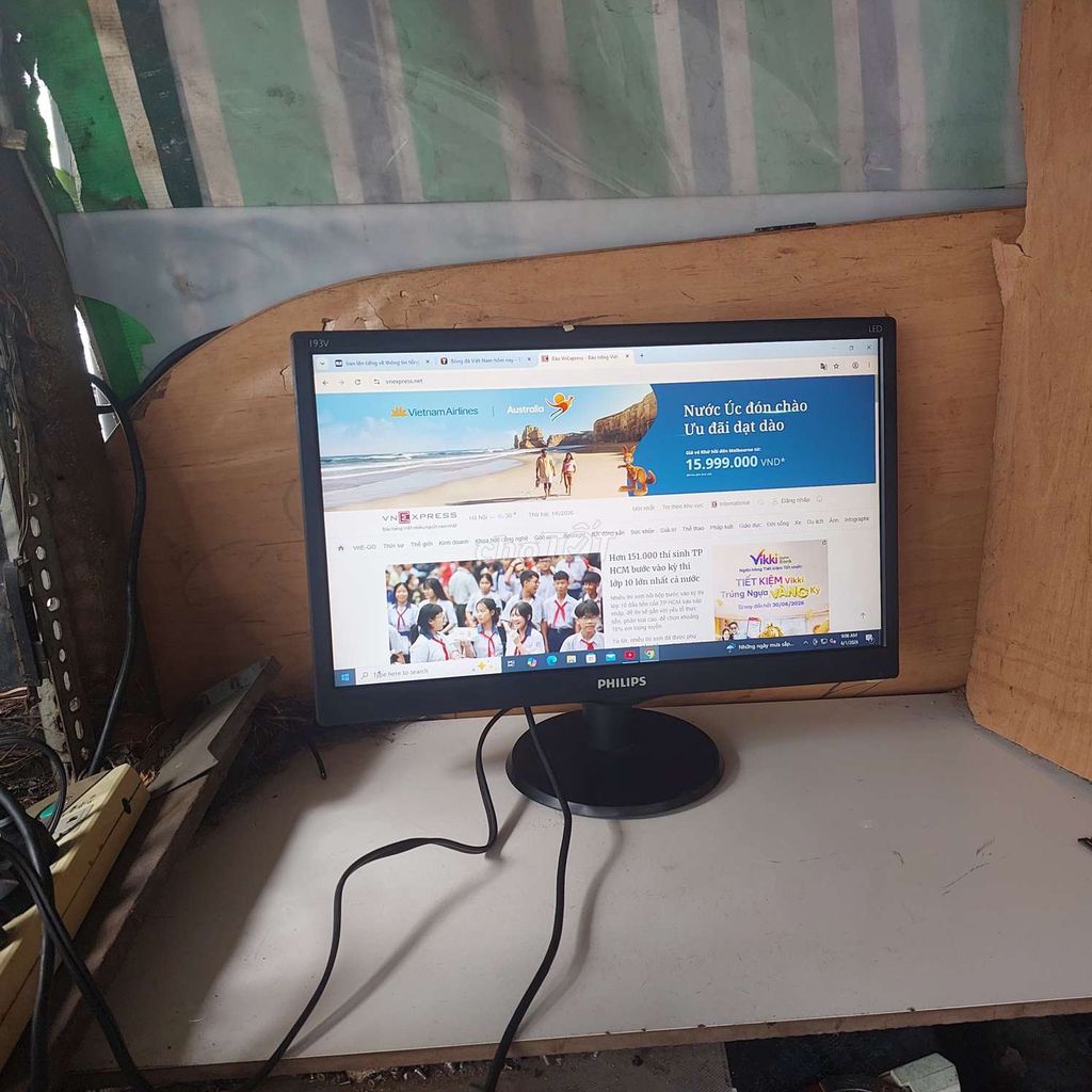 Màn hình Philips 19 inch LED Đã sử dụng. Mua bán Phụ kiện (Màn hình, Chuột...) tại Quận 11 Tp Hồ Chí Minh được đăng bởi hb computer hình 1