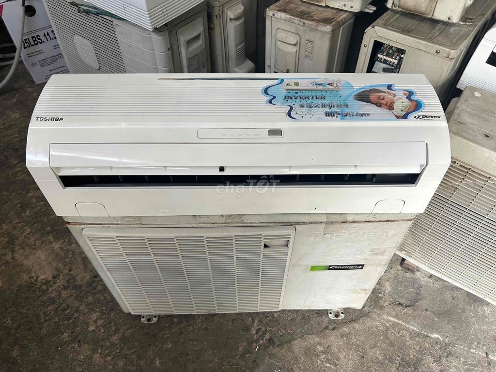 Máy lạnh Tosshiba 1.5hp inverter Nhật zin!