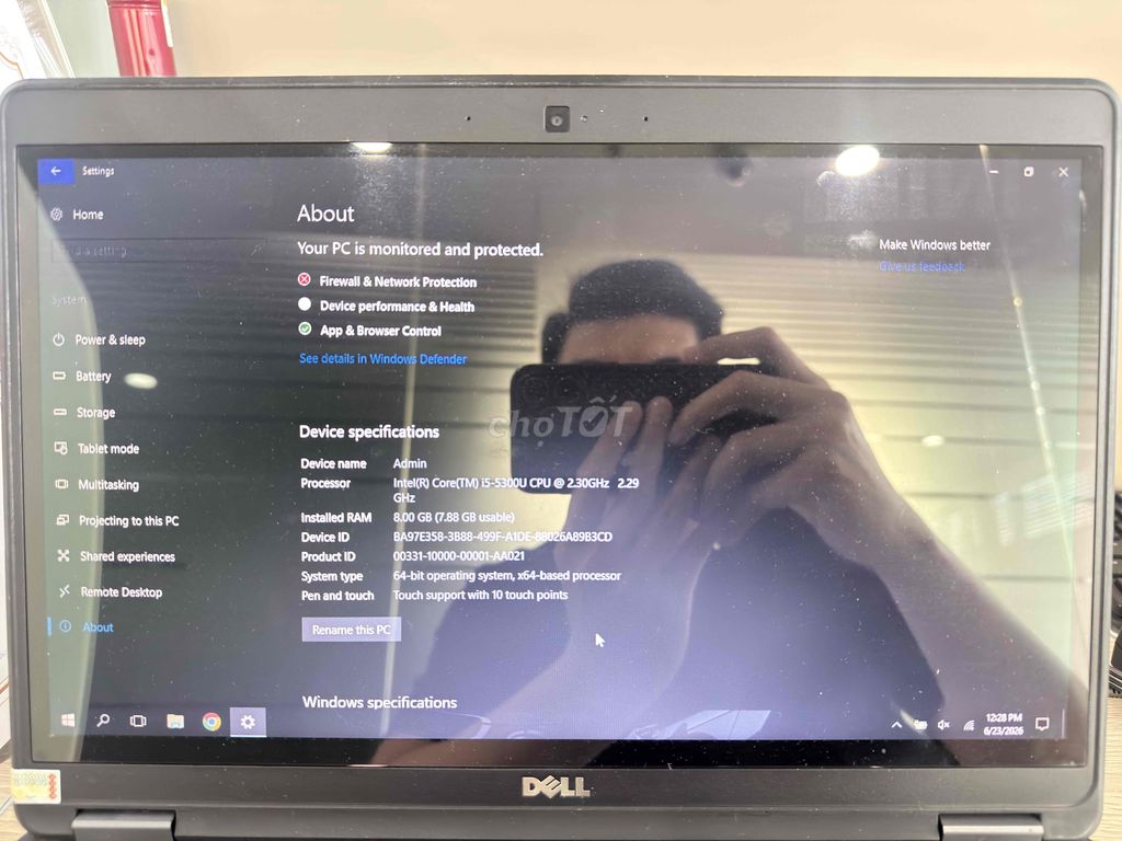 Dell Latitude E5450 i5-5300U 8GB Cảm ứng Đen. Mua bán Laptop tại Thành phố Thủ Đức Tp Hồ Chí Minh được đăng bởi Bảo MINI Sala hình 1