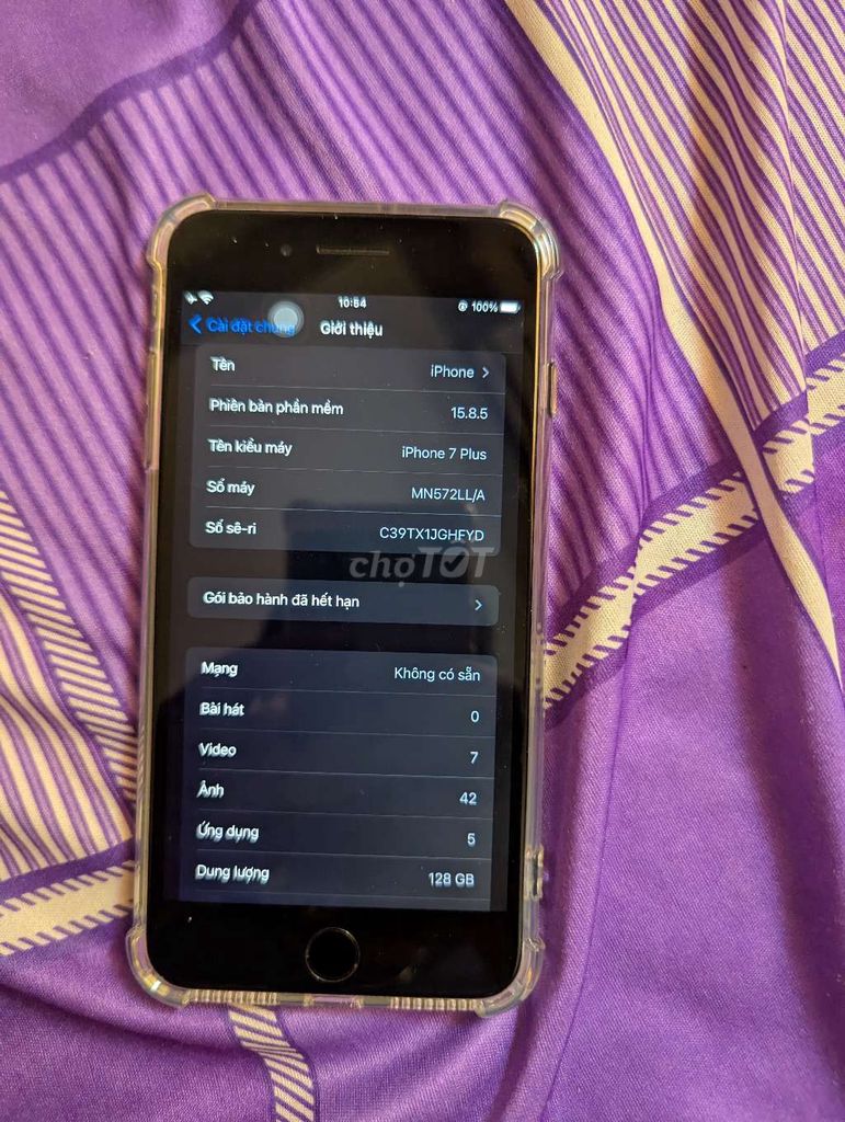 Apple iPhone 7 Plus 128GB Đen. Mua bán Điện thoại tại Thành phố Sa Đéc Đồng Tháp được đăng bởi TH hình 1