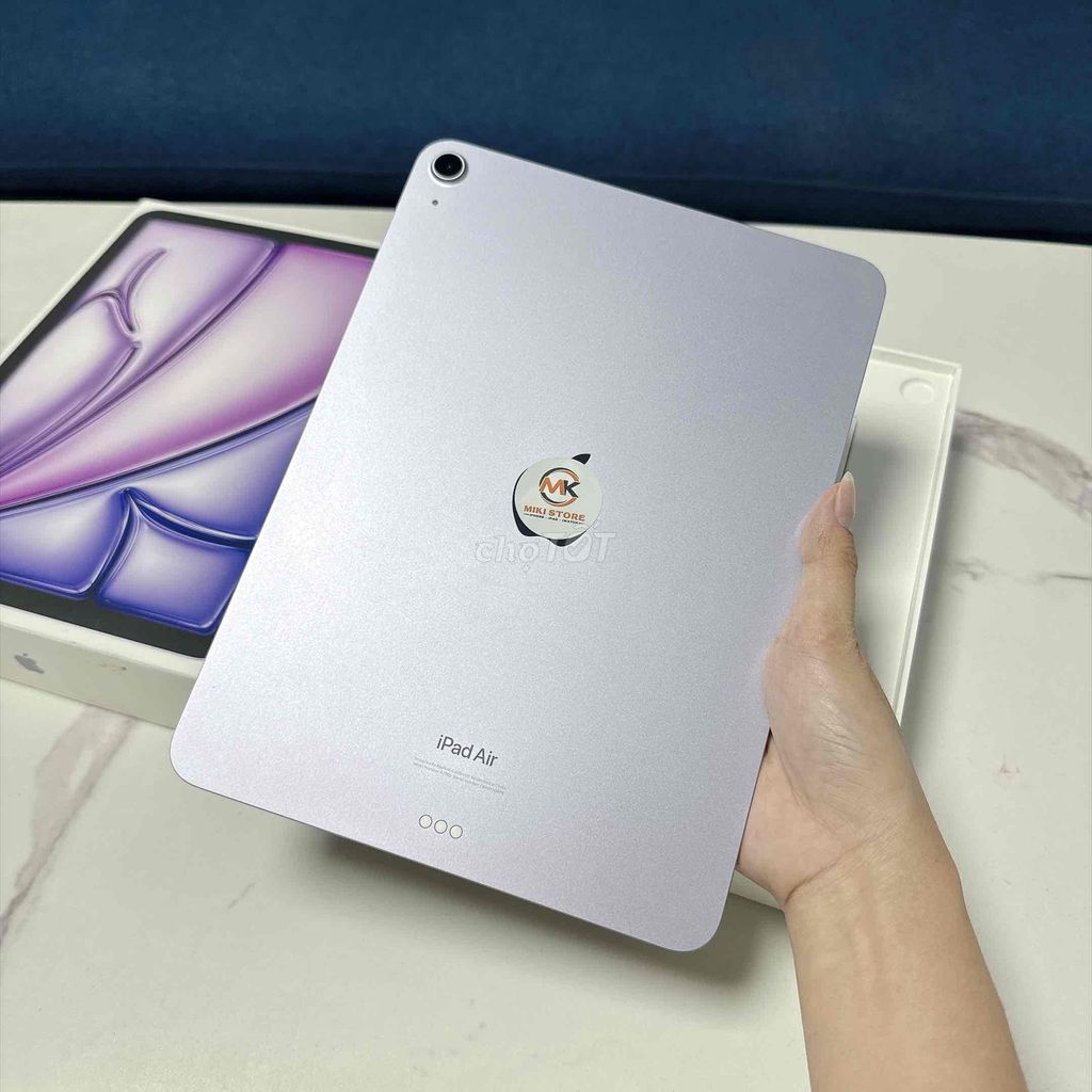 iPad Air M2 128GB Tím Wifi Fullbox 98%. Mua bán Máy tính bảng tại Quận 10 Tp Hồ Chí Minh được đăng bởi Miki Store hình 1