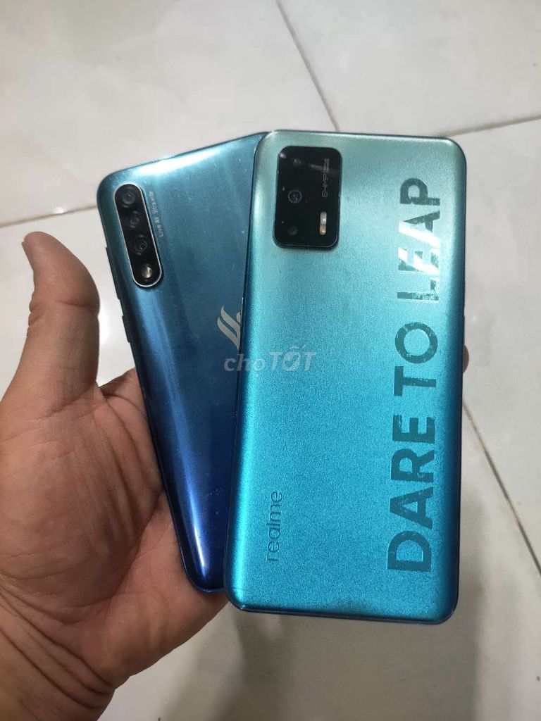 Realme Q3 Pro 128GB Xanh. Mua bán Điện thoại tại Thành phố Mỹ Tho Tiền Giang được đăng bởi Phúc Hải Long hình 1