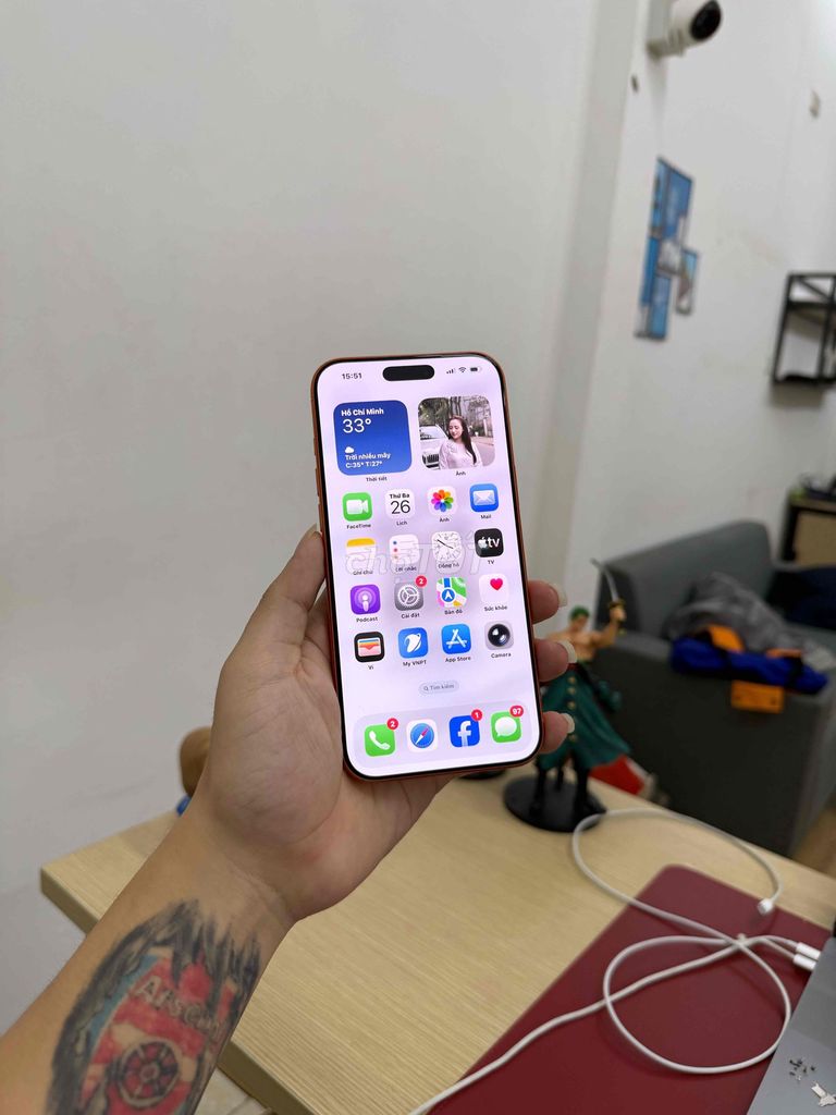 Apple iPhone 17 Pro Max 256GB Cam Như mới. Mua bán Điện thoại tại Quận Đống Đa Hà Nội được đăng bởi Hà Nội Mobile Bao Duyệt Nợ Xấu hình 1
