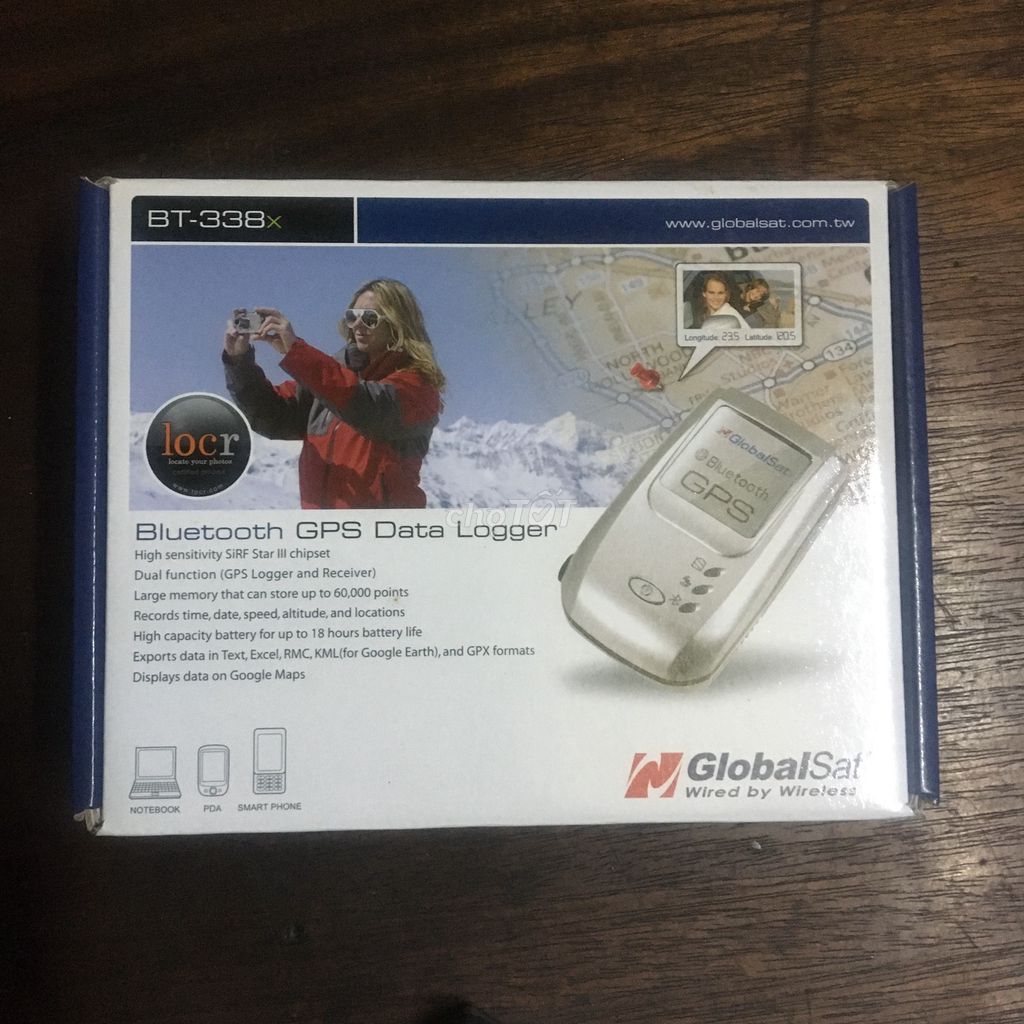 Thiết bị GPS GlobalSat BT-338x Bluetooth. Mua bán Thiết bị đeo thông minh tại Quận Bình Thạnh Tp Hồ Chí Minh được đăng bởi Hồ Thanh Phong hình 1