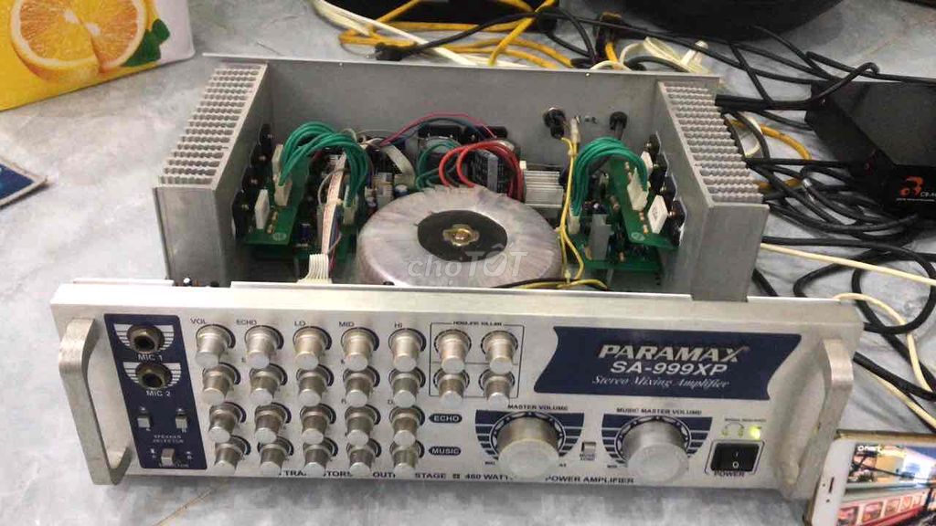 Amply Paramax SA-999XP Bạc. Mua bán Tivi, Âm thanh tại Thành phố Thái Bình Thái Bình được đăng bởi Văn Toản Đỗ hình 1