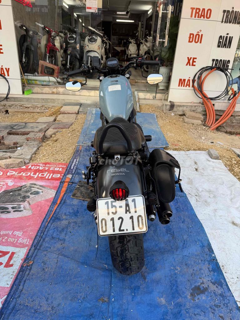 Honda Rebel 300 đky 2021 độ nhiều đồ chơi zin chât. Mua bán Xe máy tại Quận Ngô Quyền Hải Phòng được đăng bởi Dương Vũ hình 5