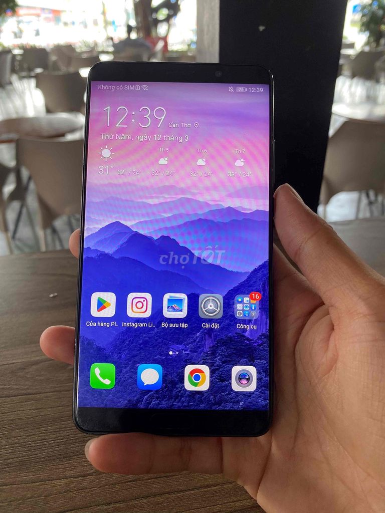 Huawei Mate 10 64GB Đen. Mua bán Điện thoại tại Quận Bình Thuỷ Cần Thơ được đăng bởi KengBu hình 1