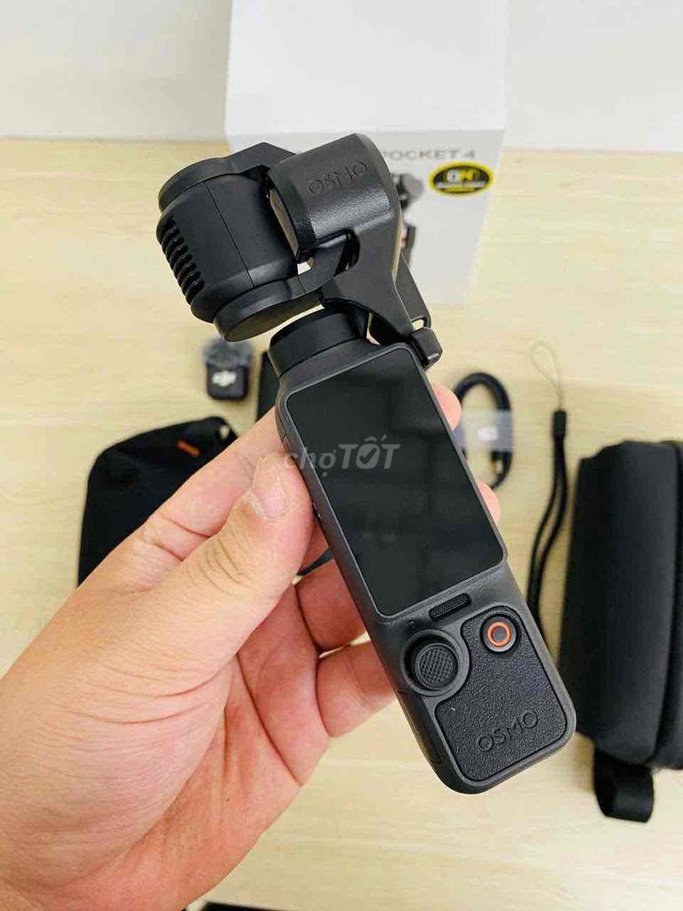 Máy quay DJI Osmo Pocket 4 Combo Đen 98%. Mua bán Máy ảnh, Máy quay tại Quận Gò Vấp Tp Hồ Chí Minh được đăng bởi Quang Minh Mobile  hình 1