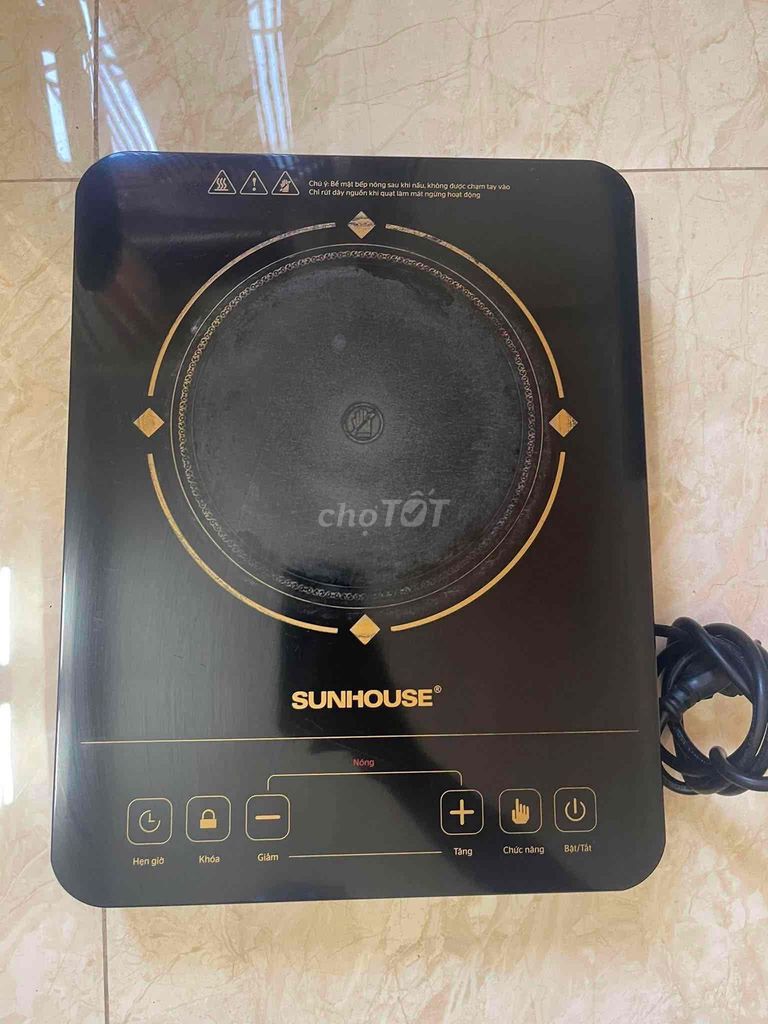 Bếp hồng ngoại Sunhouse Cảm ứng Đen. Mua bán Bếp, lò, đồ điện nhà bếp tại Quận Phú Nhuận Tp Hồ Chí Minh được đăng bởi Thiên Kim hình 1