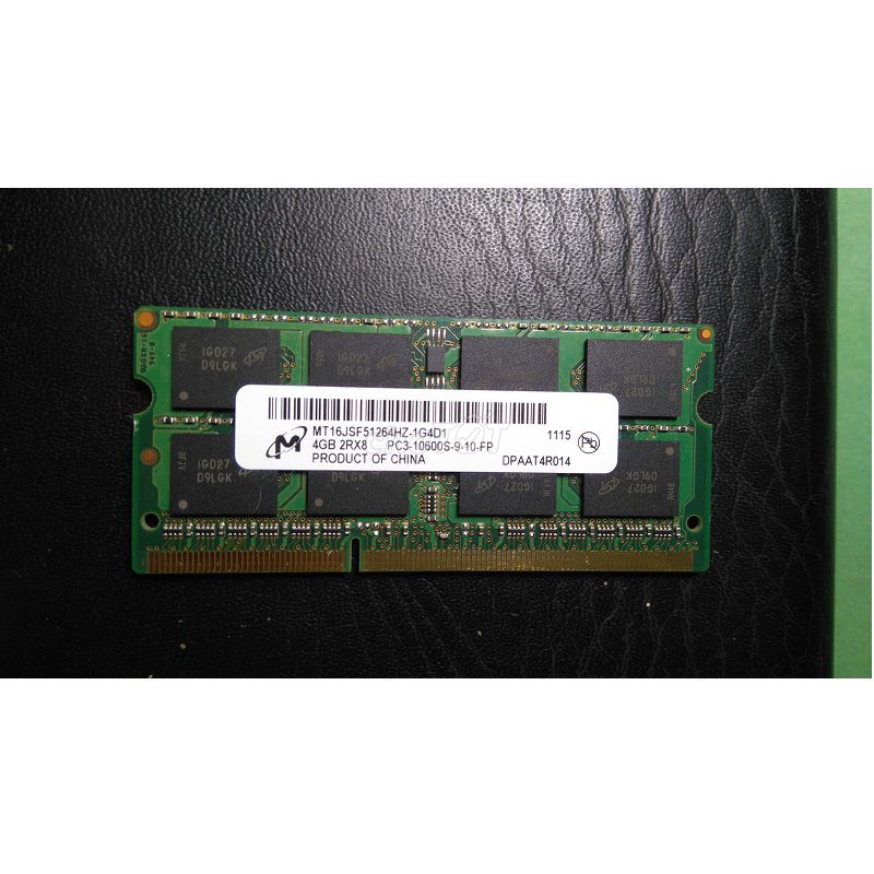 Ram Laptop 4Gb ddr3 (pc3 1.5V) bus 1333 BH 3 năm