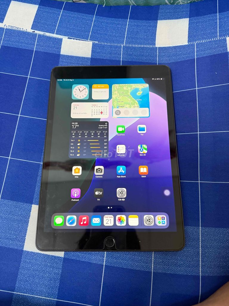 Ipad gen 9 wifi only 64gb mới 98%