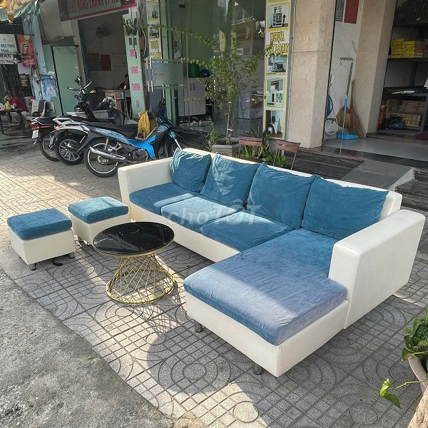 Ghế sofa chữ l # ghế sofa bọc vải # sofa