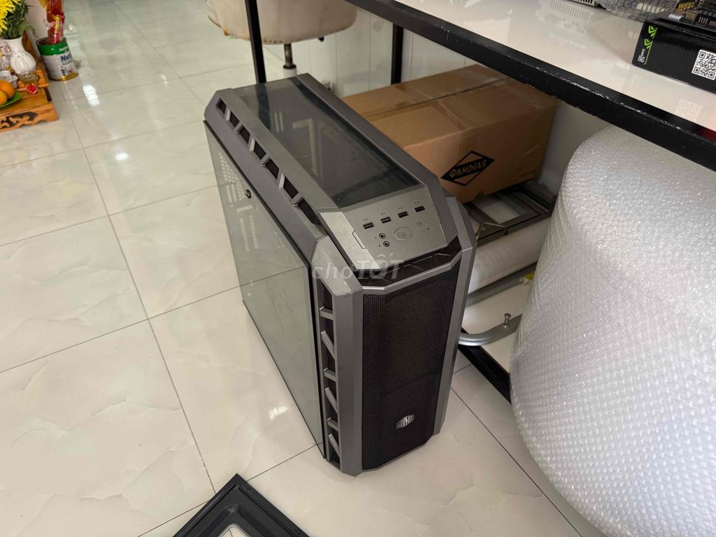 Vỏ case Cooler Master H500P Mesh Xám. Mua bán Linh kiện (RAM, Card...) tại Thành phố Sóc Trăng Sóc Trăng được đăng bởi Binh hình 1