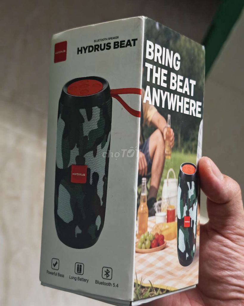 Loa Bluetooth Hydrus Beat Xanh rằn ri. Mua bán Tivi, Âm thanh tại Huyện Trảng Bom Đồng Nai được đăng bởi Đinh Trung hình 1