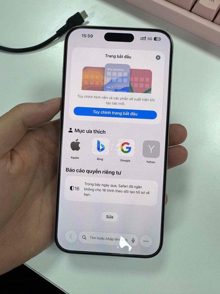 Apple iPhone 15 Pro Max 256GB Titan Tự Nhiên VNA. Mua bán Điện thoại tại Quận Hà Đông Hà Nội được đăng bởi Đăng hình 1