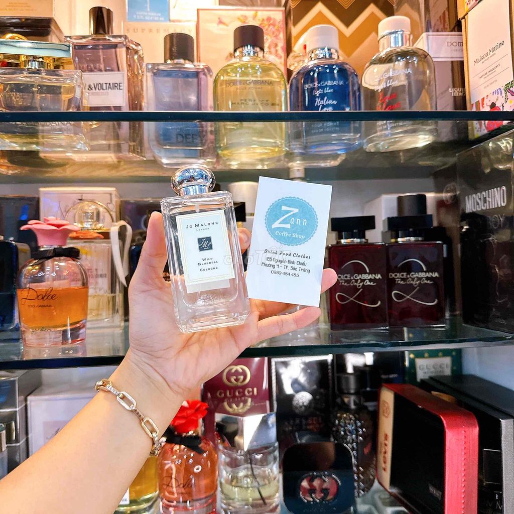 Nước hoa Jo Malone Wild Bluebell Cologne 10ml. Mua bán Nước hoa tại Thành phố Sóc Trăng Sóc Trăng được đăng bởi Zann Coffee Shop hình 1