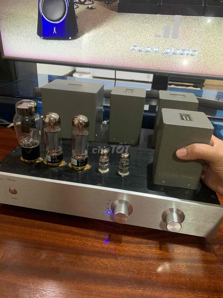 Amply đèn Namopera EL34 SE Bạc, Đen. Mua bán Tivi, Âm thanh tại Huyện Mê Linh Hà Nội được đăng bởi Thinh Do hình 1
