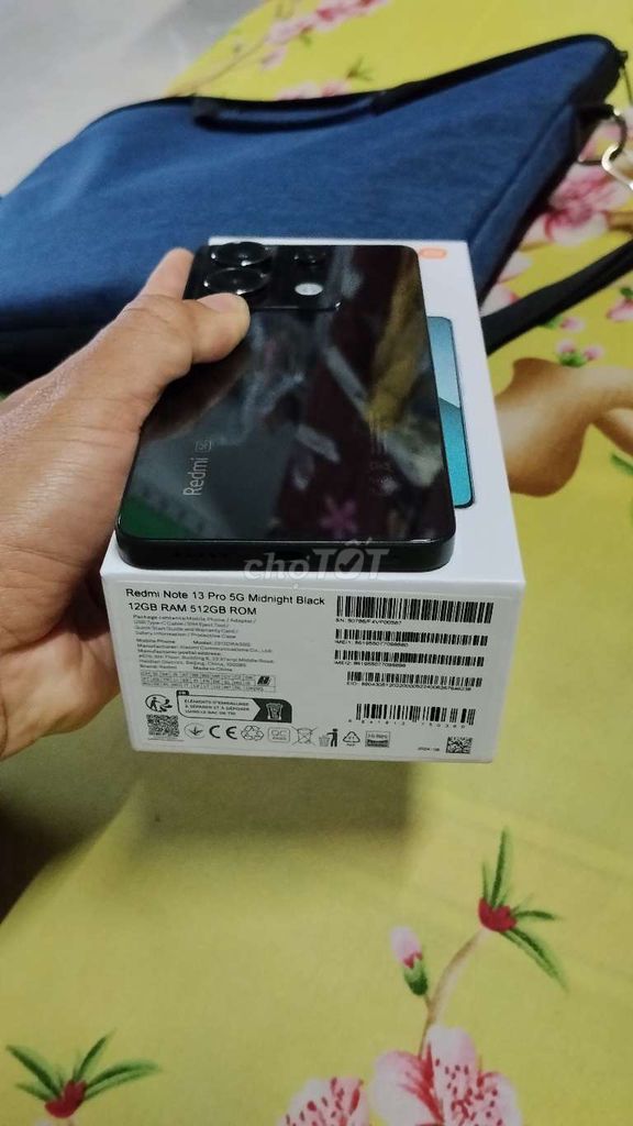 Xiaomi Redmi Note 13 Pro 5G 12GB/512GB Đen. Mua bán Điện thoại tại Thành phố Bến Tre Bến Tre được đăng bởi bảo hình 1