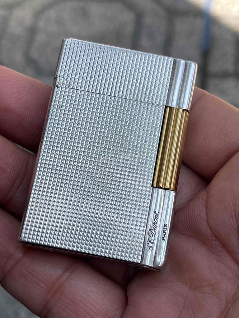 Bật lửa S.T. Dupont GASBY 🇫🇷 Plaque demi vàng. Mua bán Đồ sưu tầm, đồ cổ tại Quận 10 Tp Hồ Chí Minh được đăng bởi GIAO LƯU SƯU TẦM hình 1