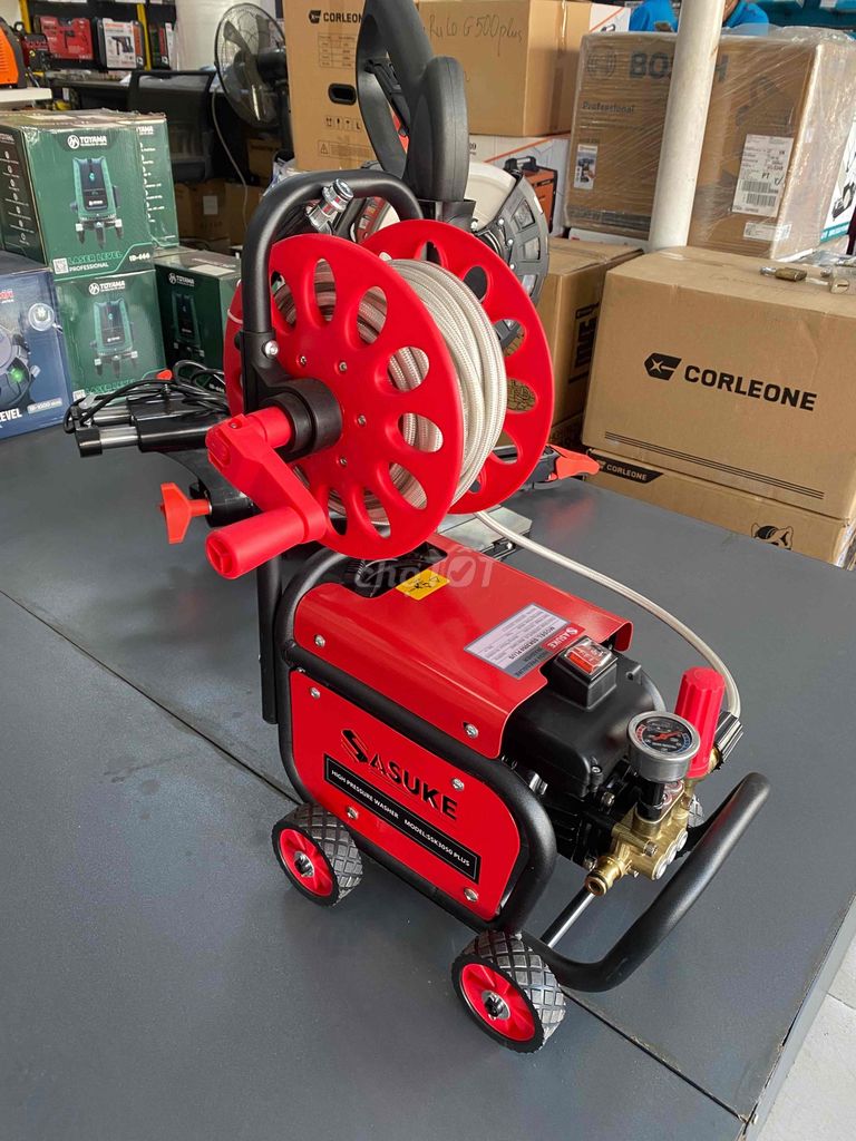 Máy rửa xe ASUKE SK8000 PLUS Đỏ. Mua bán Đồ chuyên dụng, Giống nuôi trồng tại Thành phố Thủ Đức Tp Hồ Chí Minh được đăng bởi Bình Nam Bình Dương hình 1