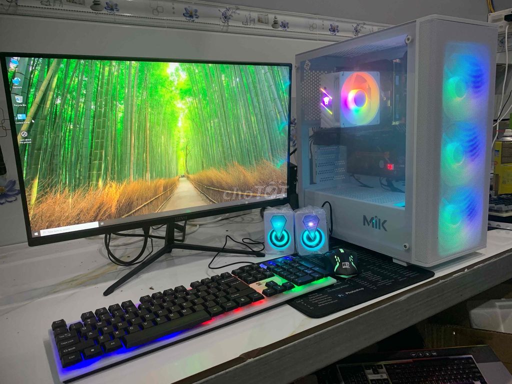 bộ máy tính đa nhiệm,chạy nox,ld màn 24in 144hz. Mua bán Máy tính để bàn tại Huyện Duyên Hải Trà Vinh được đăng bởi Máy Tính Đăng Khôi  hình 1