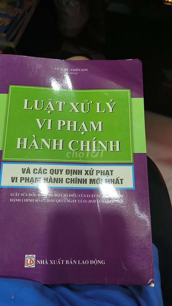 Sách Luật Xử Lý Vi Phạm Hành Chính. Mua bán Sách tại Huyện Củ Chi Tp Hồ Chí Minh được đăng bởi Thanh lý Sách cũ hình 1