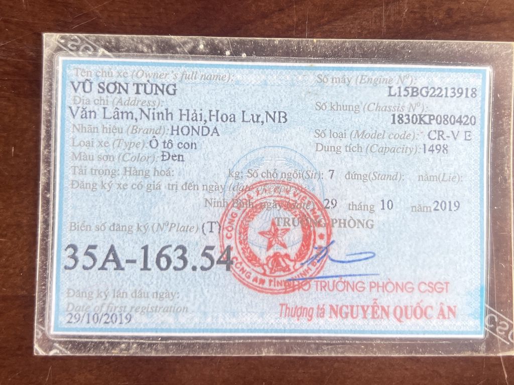 Honda CR V 2019 1.5E - 69000 km - Xe chất 1 Chủ. Mua bán Ô tô tại Quận Cầu Giấy Hà Nội được đăng bởi Xe Cũ Dương Đô hình 16