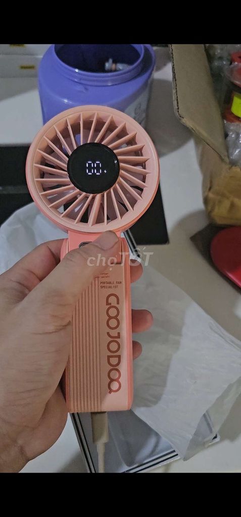 Quạt JisuLife Handheld Fan Life 7 new 100%. Mua bán Quạt tại Huyện Cam Lâm Khánh Hòa được đăng bởi Minh An hình 1
