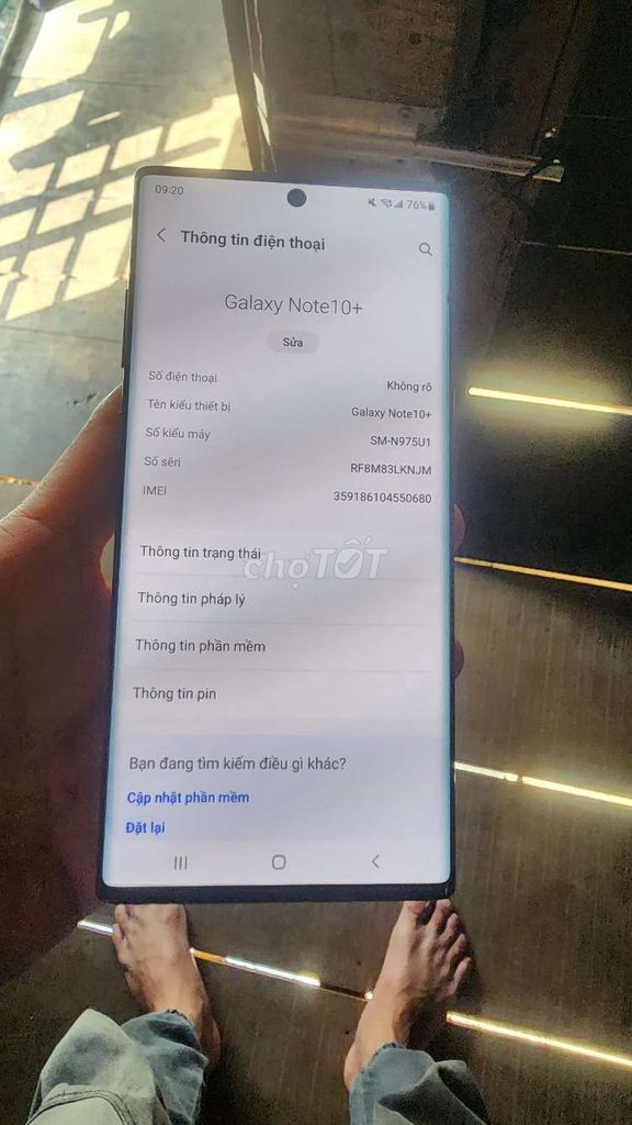 Samsung Galaxy Note 10+ Đen. Mua bán Điện thoại tại Huyện Thanh Bình Đồng Tháp được đăng bởi Tâm Nguyễn hình 1