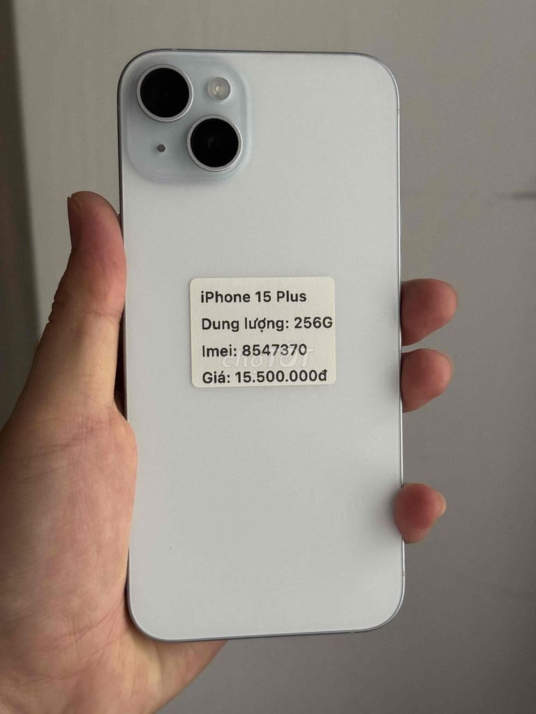 iphone 15 plus máy đẹp keng 256g chuẩn zin. Mua bán Điện thoại tại Thành phố Buôn Ma Thuột Đắk Lắk được đăng bởi Nguyễn Hoàng hình 1
