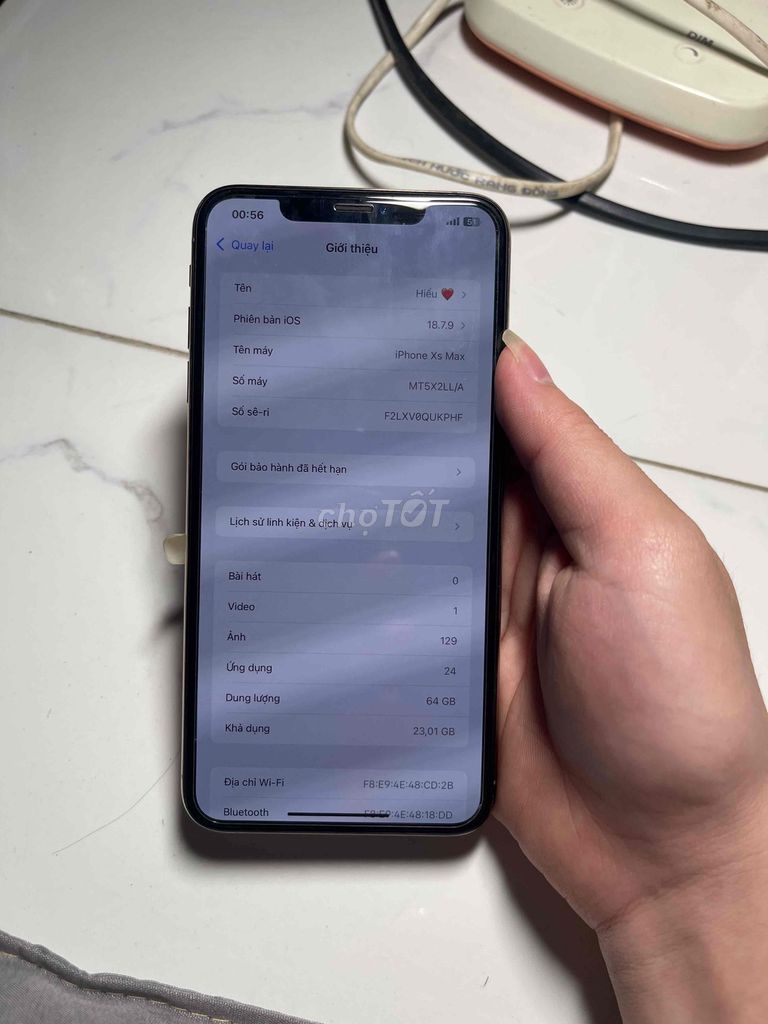 Apple iPhone Xs Max 64GB Vàng Đã qua sử dụng. Mua bán Điện thoại tại Quận Nam Từ Liêm Hà Nội được đăng bởi Hiếu hình 1