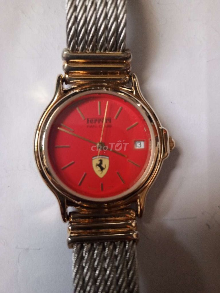 Đồng hồ đeo tay Ferrari Automatic Đỏ Nam. Mua bán Đồng hồ tại Thành phố Thủ Đức Tp Hồ Chí Minh được đăng bởi Tuấn  hình 1