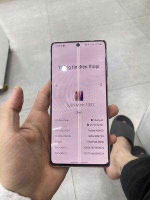 Samsung Galaxy Note 20 256GB hồng