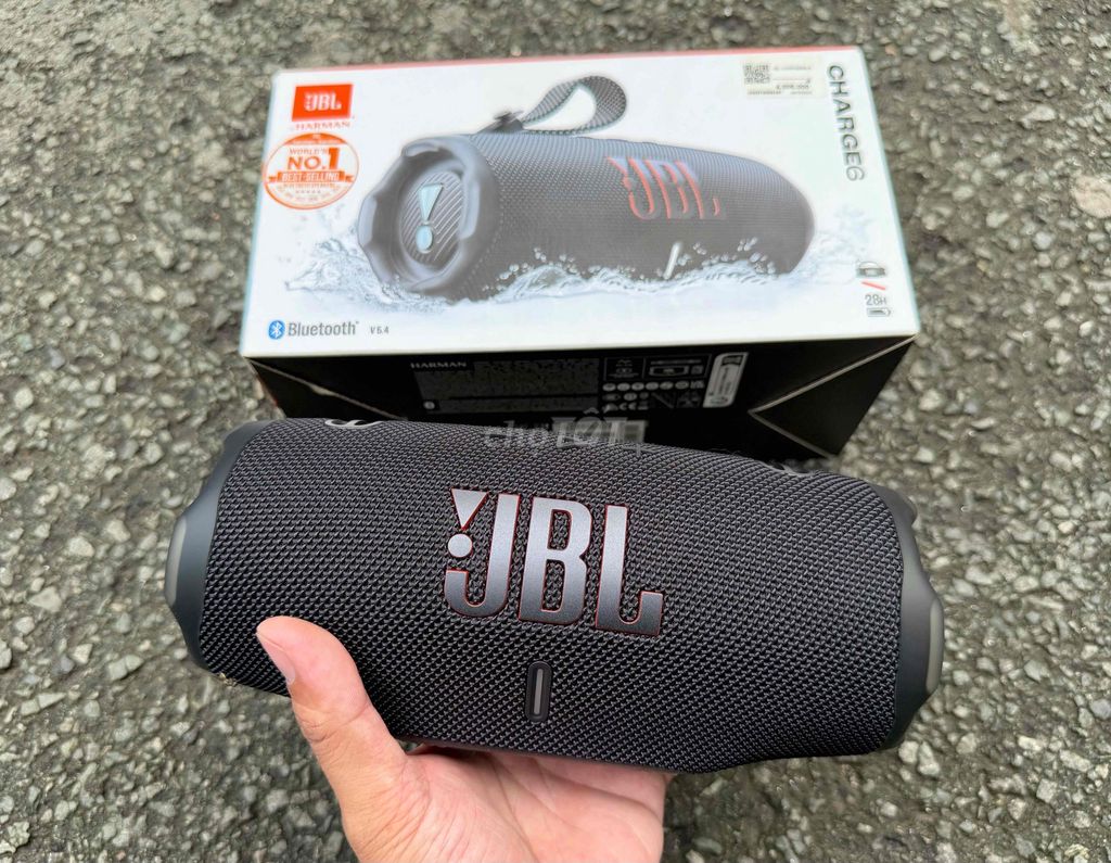 Loa Bluetooth JBL Charge 6 Đen 99%. Mua bán Tivi, Âm thanh tại Quận 6 Tp Hồ Chí Minh được đăng bởi Vinh Nguyễn hình 1
