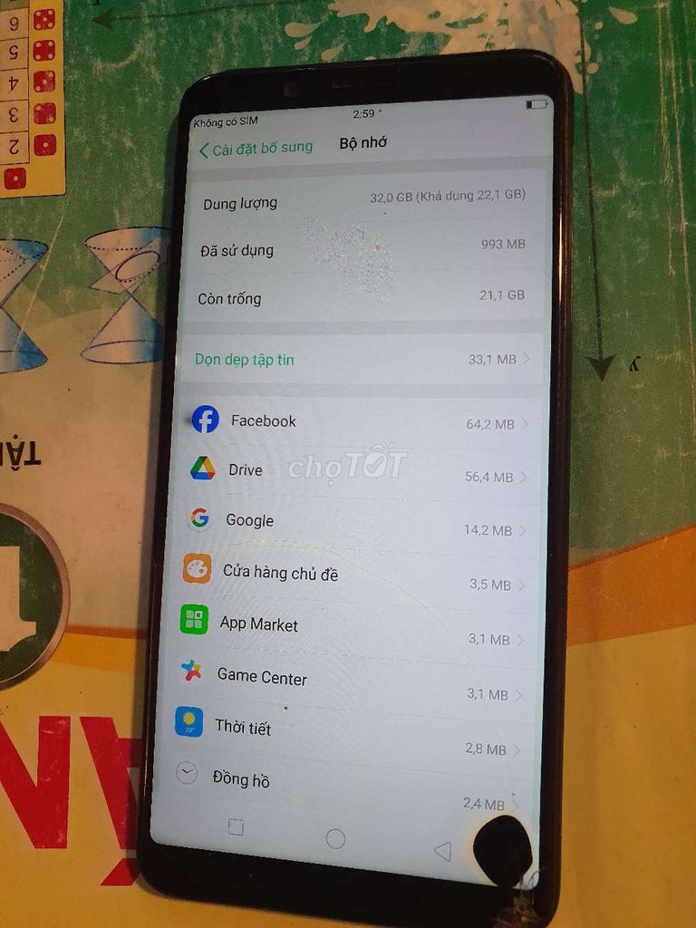 Oppo CPH1729 32GB Đen. Mua bán Điện thoại tại Quận Tân Bình Tp Hồ Chí Minh được đăng bởi TMV hình 1